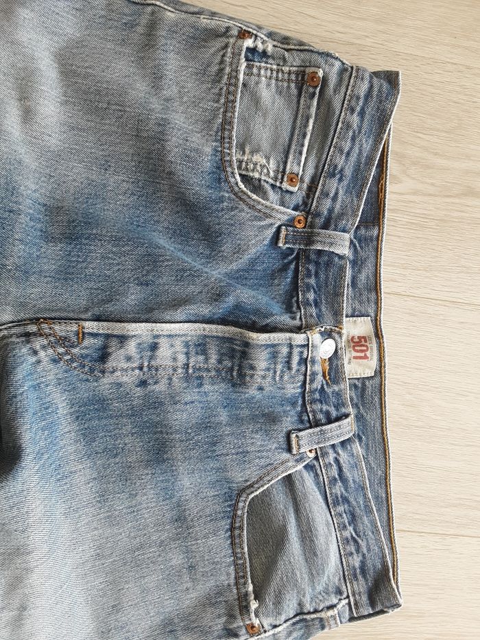Pantalon jean marque Levi s strauss taille w  34 l 30 fermeture bouton - photo numéro 10