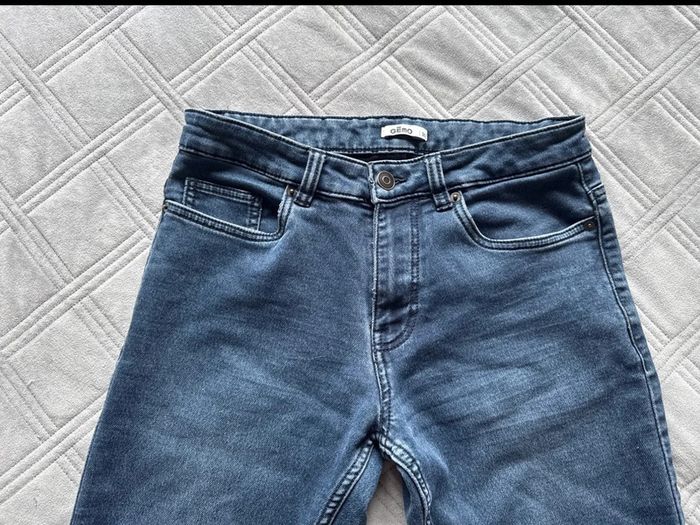 Jean bleu pour homme coupe droite - Gemo - taille 36 - très bon état - photo numéro 3