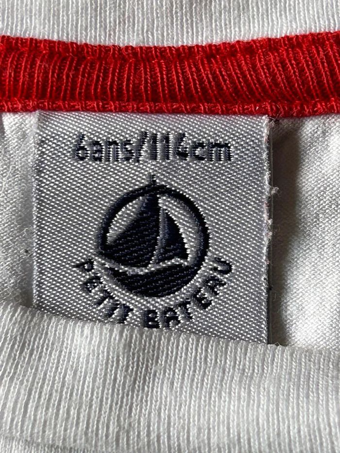 T-shirt manches longues 6 ans Petit Bateau - photo numéro 3