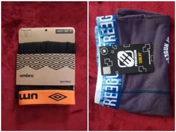 Lot de 2 caleçons neuf homme taille M 