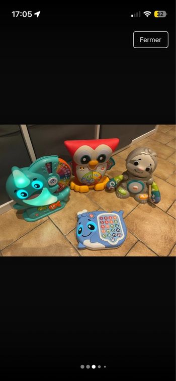 Lot de linkimals Fisher price 