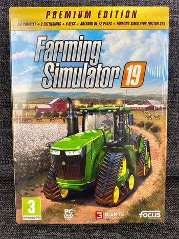 Farming Simulator 19 - Premium Edition PC NEUF sous blister Sealed (prix Amazo: 48 eur)