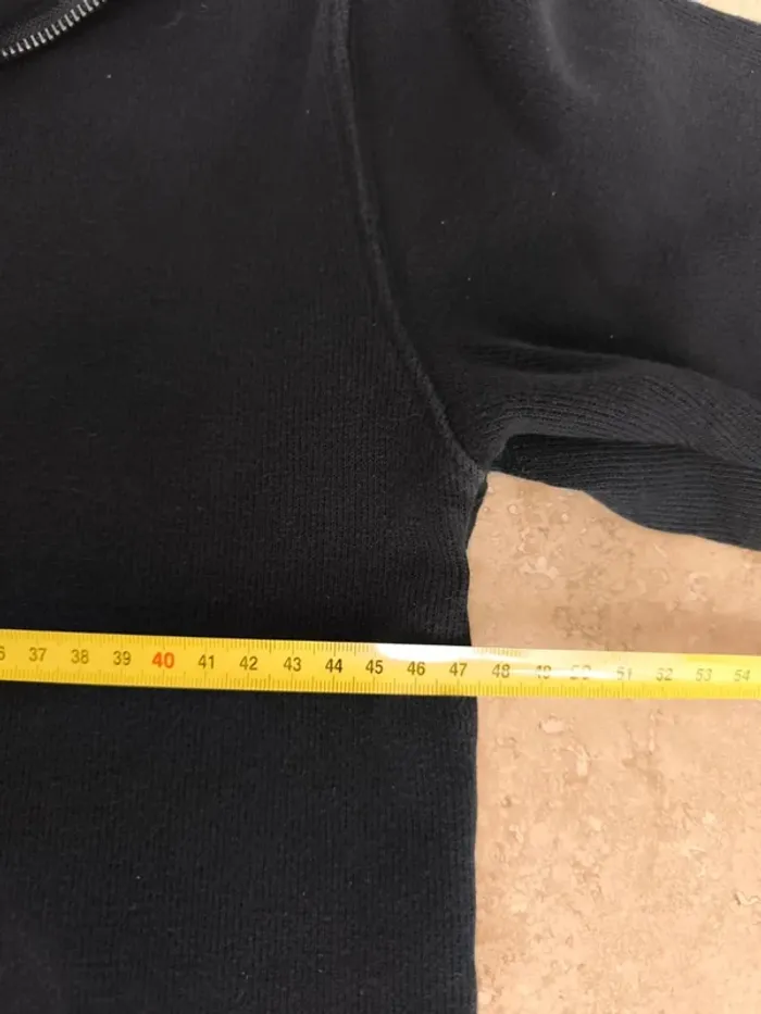Pull quart zip camionneur Ralph Lauren Noir logo rouge Garçon 15 ans (XL 18/20) - photo numéro 7