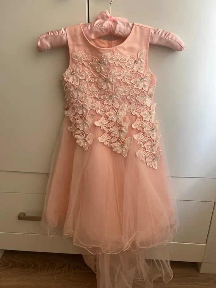 Robe de cérémonie 6ans rose tulle 🩷 - photo numéro 11