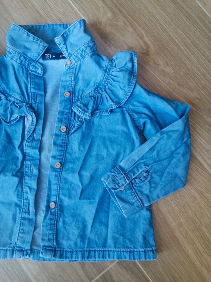Chemise jean - photo numéro 4