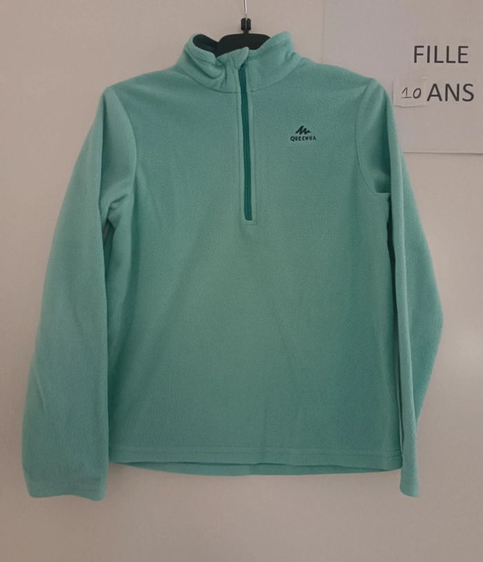 Sweat polaire quechua 8/9 ans