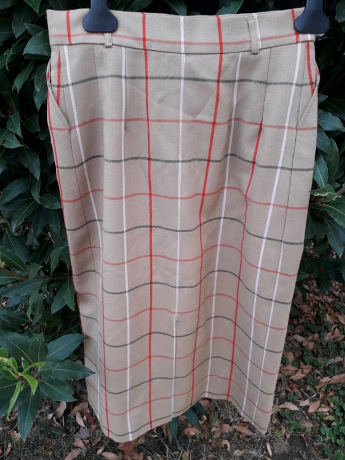 Burberrys jupe beige taille 32 - photo numéro 5