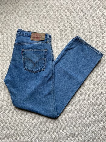 Magnifique Jeans Levis 501 Bleu 36x32