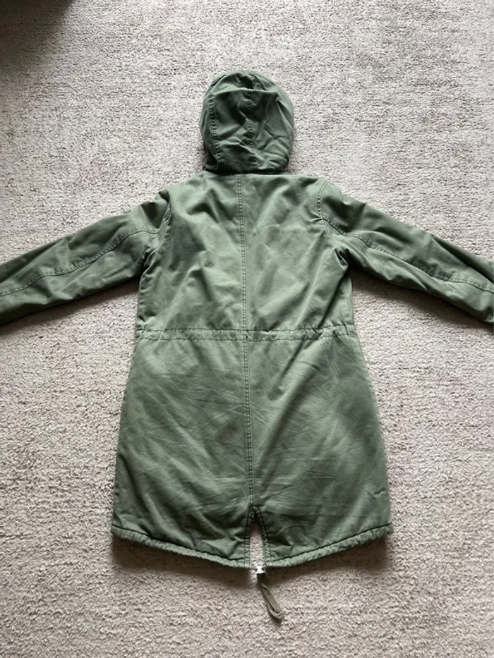 manteau vert femme - photo numéro 7