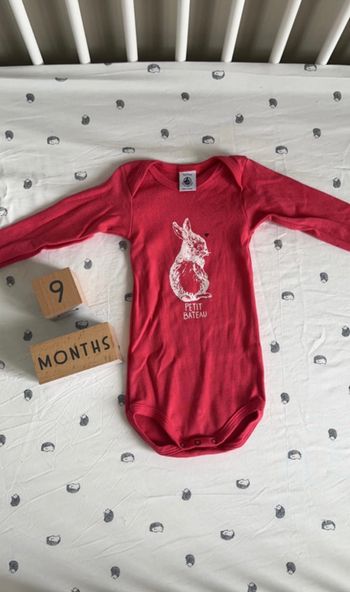 Body rose Petit Bateau