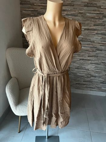 Robe en gaz de coton