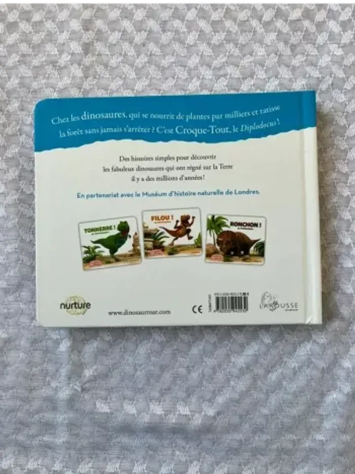 Livre enfant Croque-tout, le diplodocus - photo numéro 2