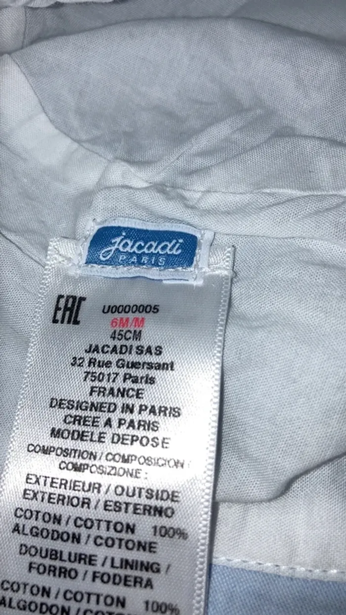 Chapeau Jacadi 6mois - photo numéro 2