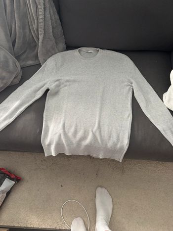 Pull gris Zara - Taille M