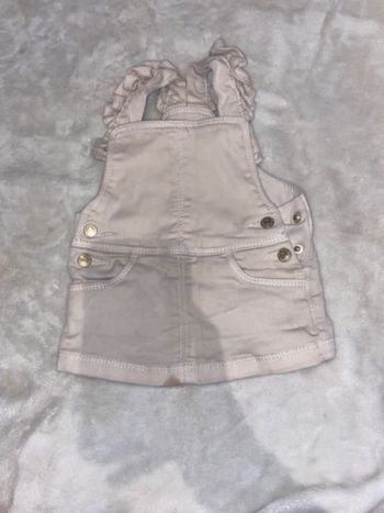Robe rose pale 3 mois