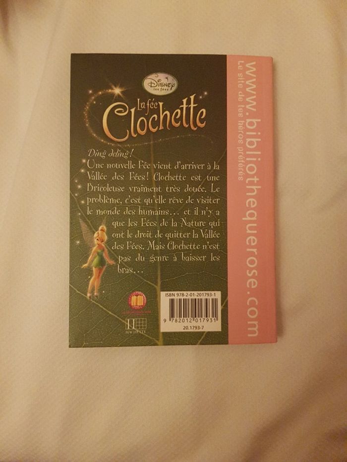 Livre la fée clochette- le roman du film - photo numéro 2