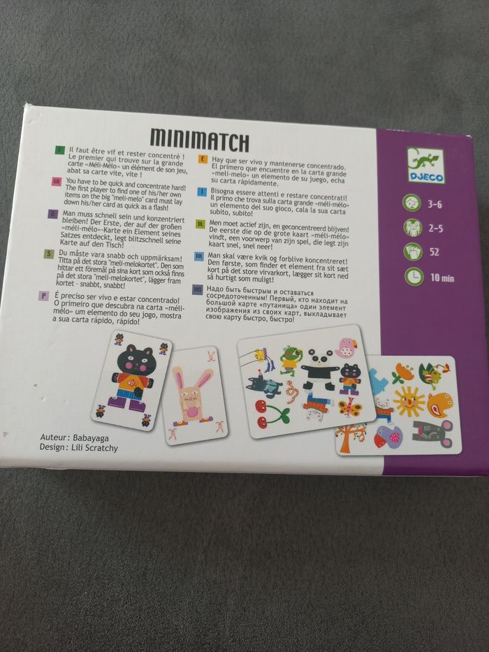 Jeu minimatch djeco - photo numéro 3