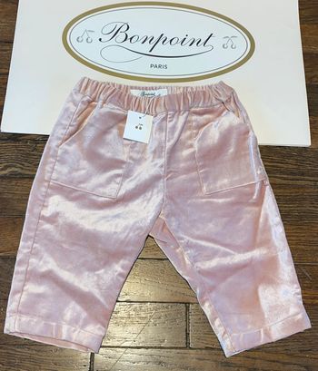pantalon velour Bonpoint 6 mois neuf valeur 95 euros