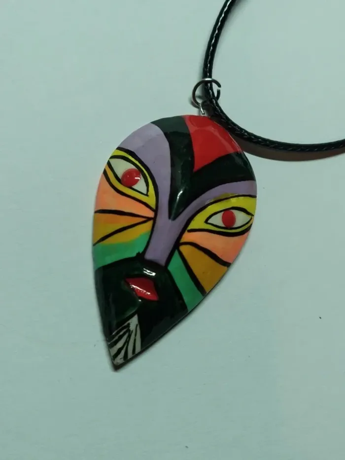 Collier necklace fantaisie masque Mask