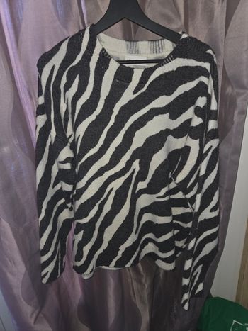 Pull noir et blanc lefties 