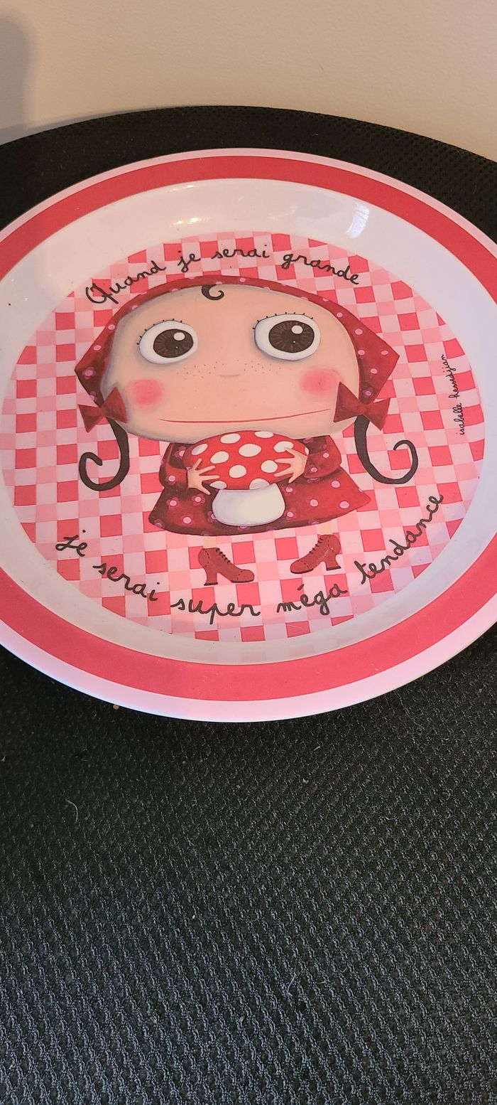 Super Méga Tendance - Quand je serai grand(e) assiette enfant