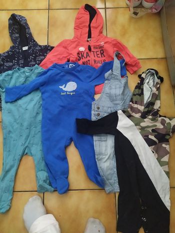 Lot vêtements garçon