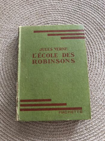 Jules Verne - L’école des Robinsons - édition Hachette vintage