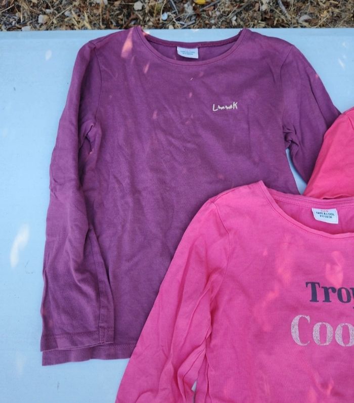 Lot 3 t-shirts manches longues Tape à l'œil 8 ans - photo numéro 2