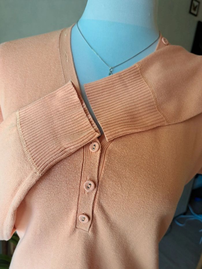 Pull fin corail🌸 - photo numéro 4