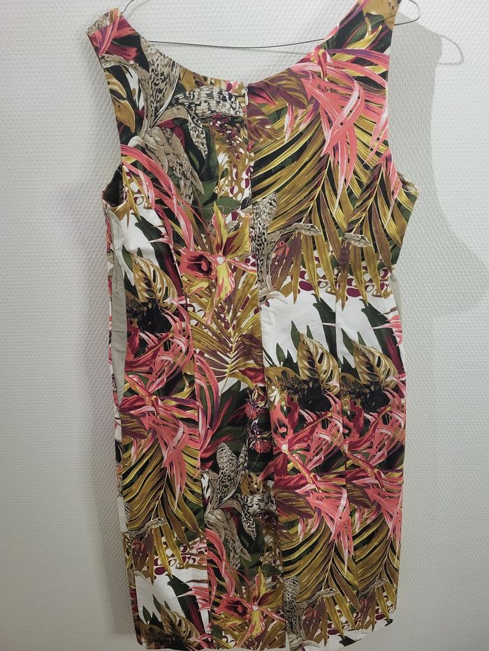 Robe estivale imprimé tropical - photo numéro 2