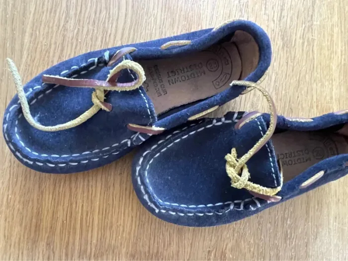 Mocassins bateau bleues garçon 23 - photo numéro 2