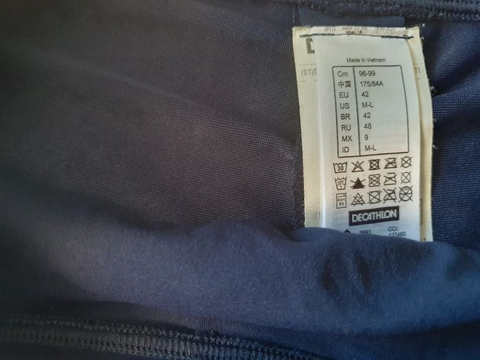 Boxer de bains nabaiji bleu et gris - photo numéro 4