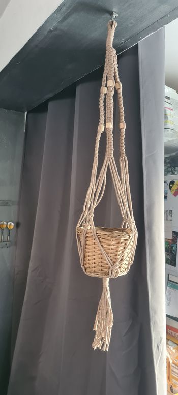 Suspension macramé