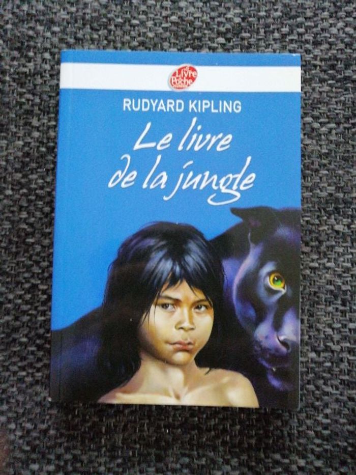 Livre Le livre de la jungle de Rudyard Kipling en très bon état