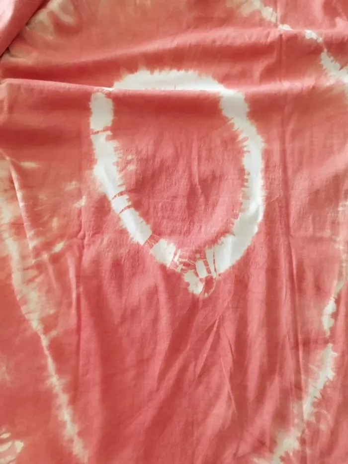 American Tshirt tye and dye orange annes 90 grunge - photo numéro 5