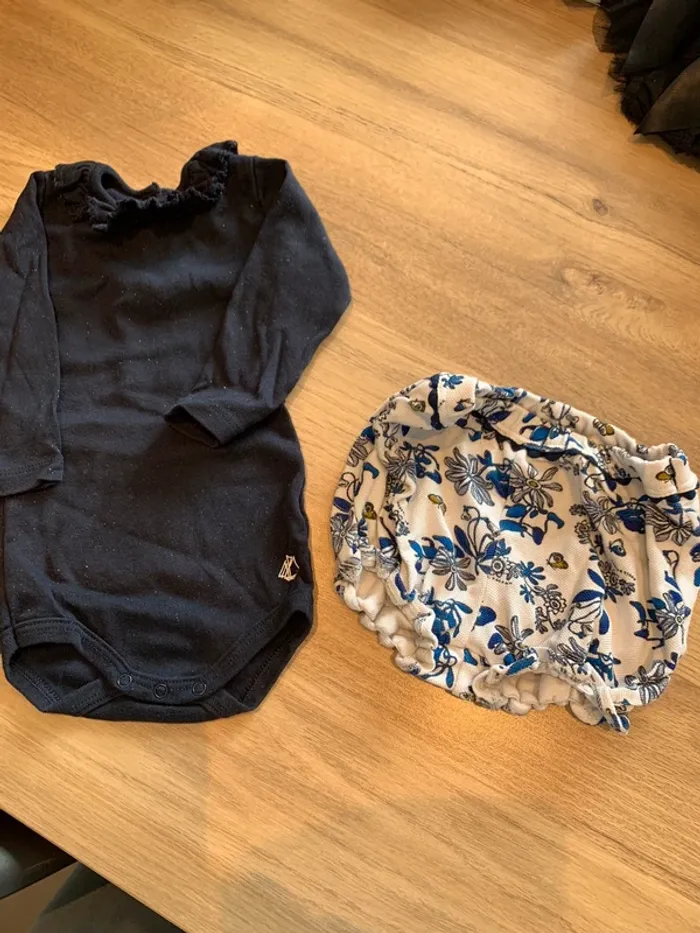 Ensemble petit bateau taille 6 mois
