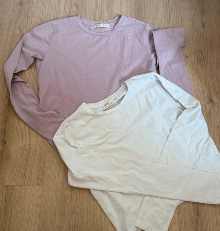 Lot 2 top manche longue
