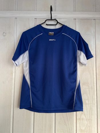 T-shirt sport bleu - Craft - 12/14ans
