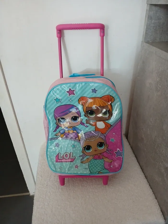 Petit cartable poupée lol