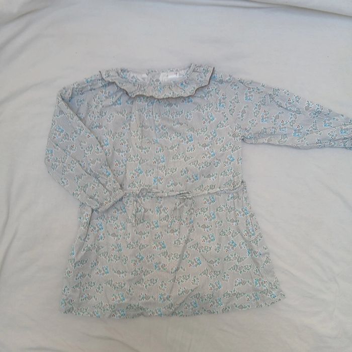 Robe fleurie 18m tex