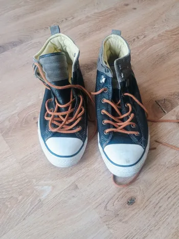 Baskets montantes Converse Chuck Taylor bleues T44.5