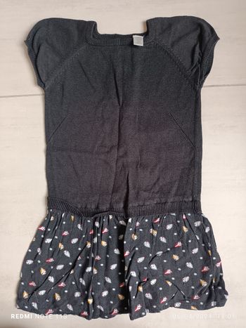 Robe manches courtes