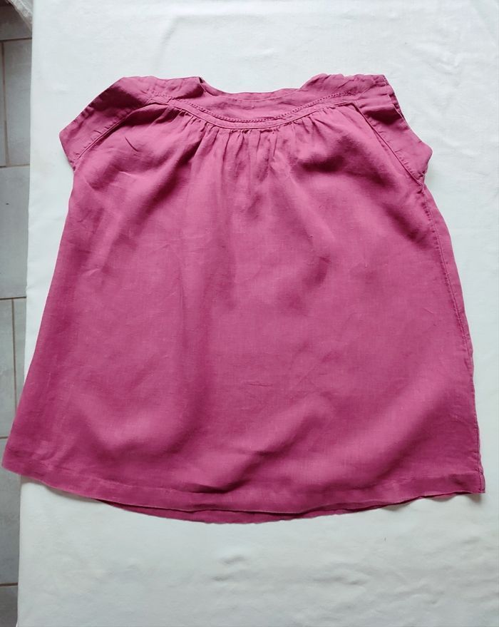 Robe 5 ans en lin été