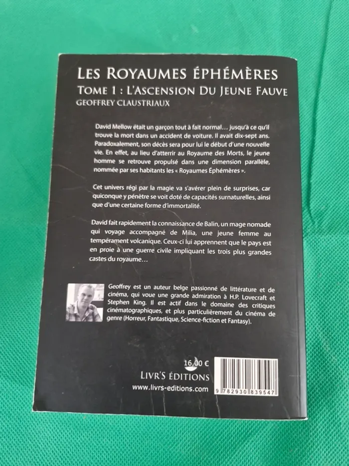 Les royaumes éphémères Geoffrey Claustriaux - photo numéro 5