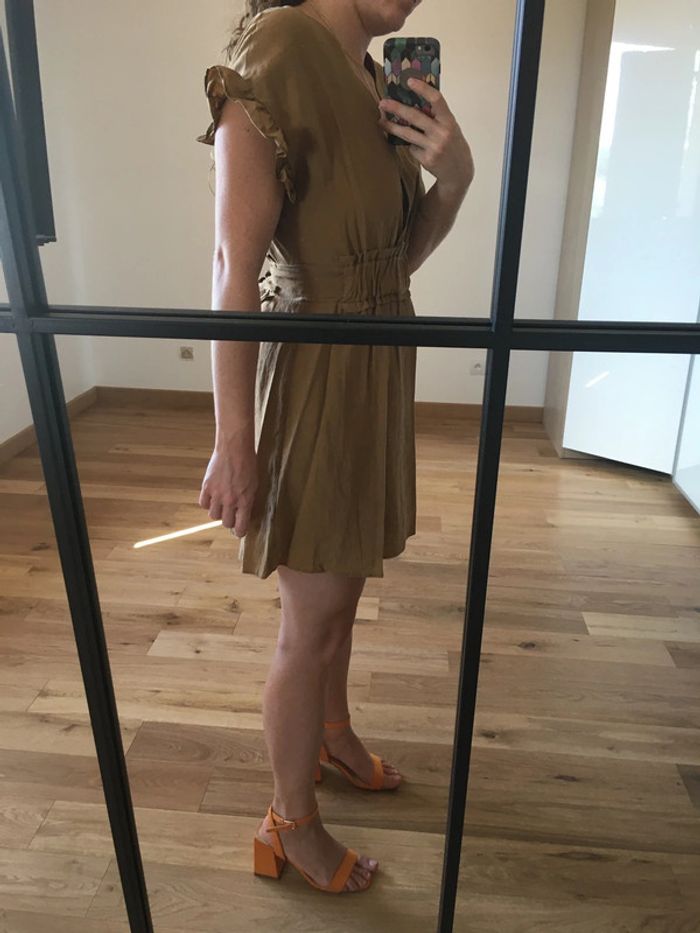 Robe courte cache coeur Zara - photo numéro 4