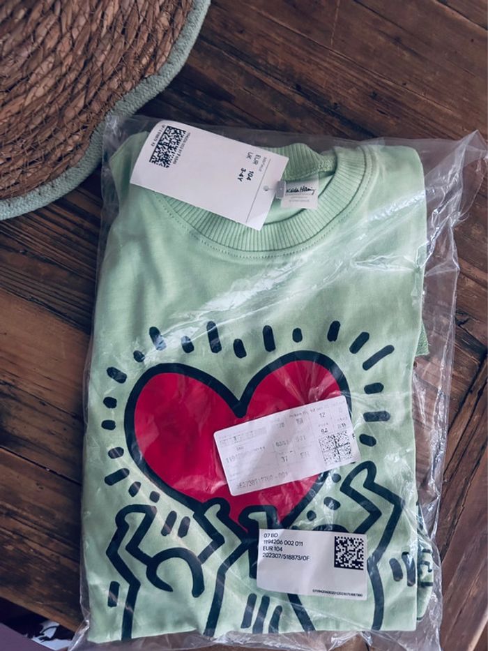 Joli ensemble garçon short&tshirt neuf étiquette 3/4ans - photo numéro 2