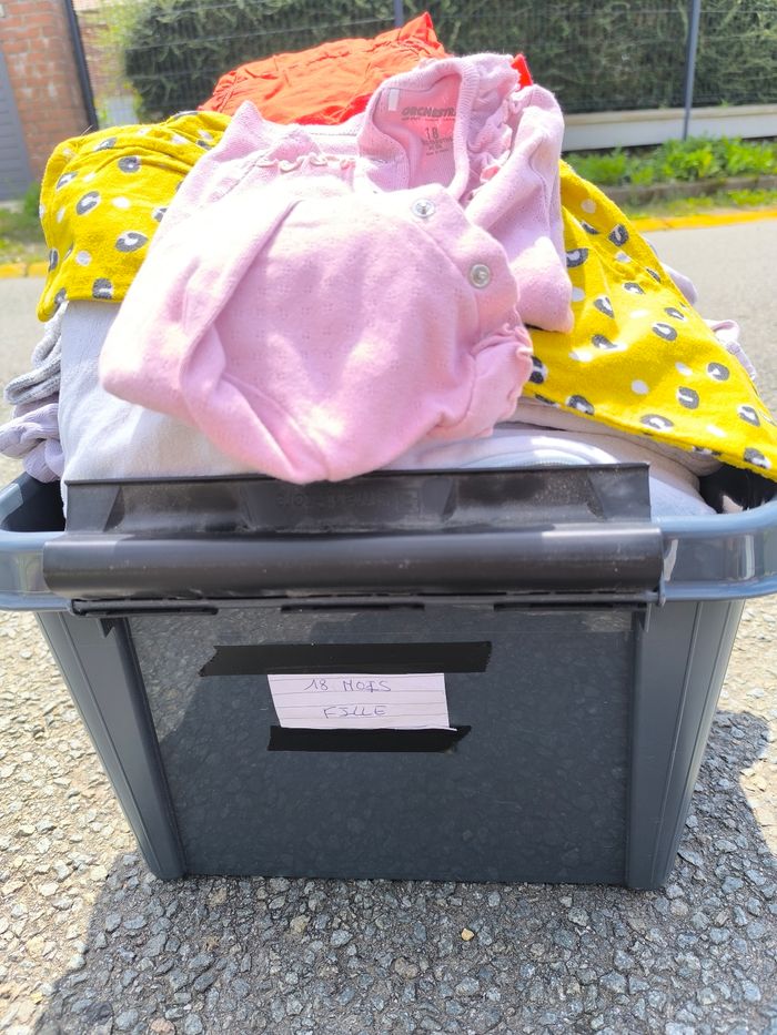 Gros lot bébé fille 18 mois