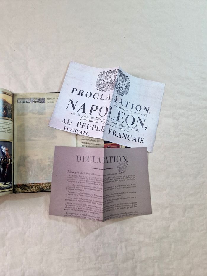 Coffret  , livre , collection  , Napoléon  Avec 40 Fac-Similés De Documents Rares - photo numéro 7