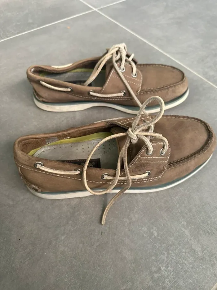 Mocassins Timberland taille 8W - photo numéro 3