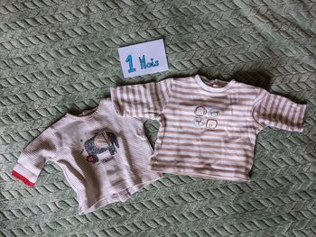 Lot tee shirt manche longue